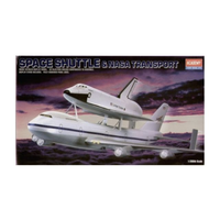 Academy 1/288 Shuttle & 747 Carrier Plastic Model Kit [12708]