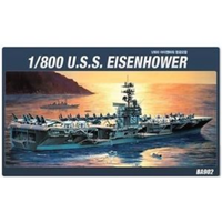 Academy 1/800 U.S.S. CVN-69 Eisenhower Plastic Model Kit [14212]