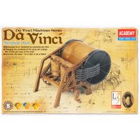 Academy Davinci Mechanical Drum Plastic Model Kit [18138]