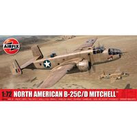 Airfix 1/72 North American B-25C/D Mitchell Plastic Model Kit
