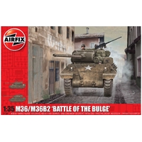 Airfix 1/35 M36/M36B2 "Battle Of the Bulge" Plastic Model Kit 1366