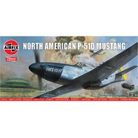 Airfix 1/24 North American P-51D Mustang Plastic Model Kit