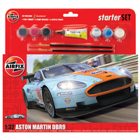 Airfix 1/32 Aston Martin DBR9 Gulf Starter Set Plastic Model Kit 50110