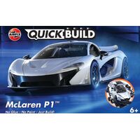Airfix Quickbuild Mclaren P1 - White Plastic Model Kit