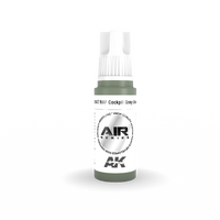 AK Interactive Air Series: RAF Cockpit Grey-Green Acrylic Paint 17ml 3rd Generation [AK11847]