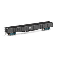 Auscision HO CDY Open Wagon PTC Black with no Logo - 4 Car Pack