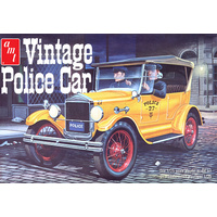 AMT 1/25 1927 Ford T Vintage Police Car Plastic Model Kit