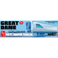 AMT 1/25 Great Dane 40' Reefer Trailer (Coors) Plastic Model Kit