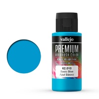 Vallejo Premium Colour Basic Blue 60 ml Acrylic Airbrush Paint