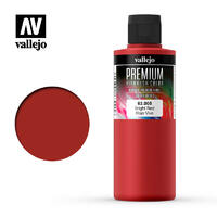 Vallejo Premium Color Bright Red 200 ml.