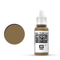 Vallejo Model Colour #113 Khaki Grey 17 ml Acrylic Paint