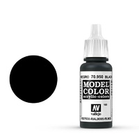 Vallejo Model Colour #169 Black 17 ml Acrylic Paint