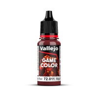 Vallejo Game Colour Gory Red 18ml Acrylic Paint - New Formulation