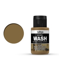 Vallejo Model Wash Dark Khaki Green 35 ml Acrylic Paint