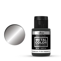 Vallejo Metal Color Gunmetal Grey 32ml Acrylic Paint