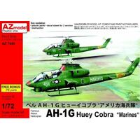 AZ Models 1/72 AH-1G Huey Cobra Marines Plastic Model Kit