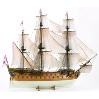 Billings 1/75 Norske Love 3 Mast Wooden Model Ship