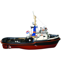 Billings 1/50 Banckert Tug Boat R/C Wooden Model Ship