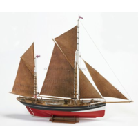 Billings 1/50 Fd 10 Yawl Sail Seiner Wooden Model Ship