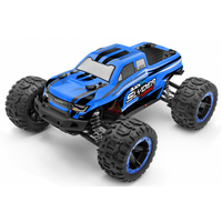 BlackZon 1/16 Slyder MT Turbo 4WD 2S Brushless RTR Monster Truck - Blue