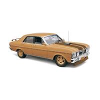 Classic Carlectables 1/18 Ford XY Falcon Phase 111 GTHO 50th Anniversary Gold Livery Diecast Car