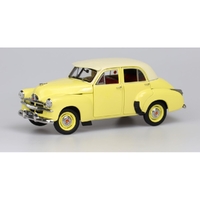 DDA 1/24 1953 2 Tone Light Yellow FJ Holden Sedan - Fully Detailed Opening Doors, Bonnet and Boot