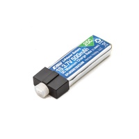 E-Flite 500mAh 1S LiPo UMX Plug Battery 25C, EFLB5001S25UM