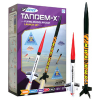 [Scratch and Dent] Estes Tandem-X (2 rockets) Intermediate Model Rocket Launch Set