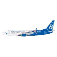Gemini Jets 1/200 Alaska Airlines B737-800S N570AS "Honoring Those Who Serve" Diecast Aircraft
