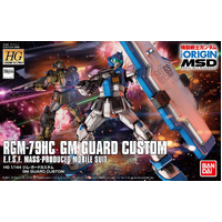 Bandai Gundam 1/144 HG GM Guard Custom Gunpla Plastic Model Kit