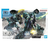 Bandai Gundam HG 1/144 The Witch from Mercury: Dilanza Standard Type/Lauda's Dilanza Gunpla Plastic Model Kit