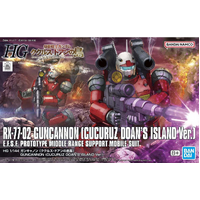 Bandai Gundam HG 1/144 Guncannon (Cucuruz Doan's Island Ver.) Gunpla Plastic Model Kit