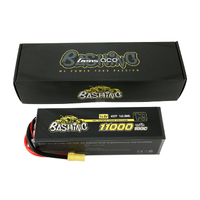 Gens Ace Bashing 11000mAh 14.8V 4S 100C Hardcase/Hardwired LiPo Battery w/EC5 Connectors