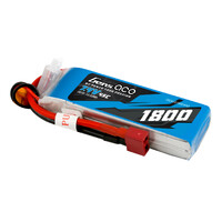Gens Ace 1800mAh 7.4V 2S 45C Soft Case LiPo Battery w/Deans Connector
