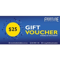 $25 Gift Voucher card