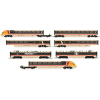 Hornby OO R30229 BR, Class 370 Advanced Passenger Train, Sets 370003 and 370004, 7 Car Train Pack - Era 7