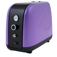Airbrush Compressor Purple Case