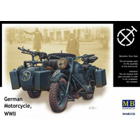 Master Box 3528 1/35 German motorcycle, WWII Plastic Model Kit