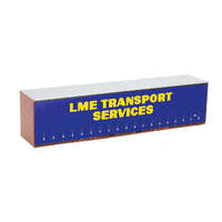 On Track Models HO 40' Curtain Sided Containers LME Transport