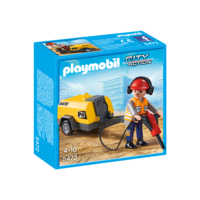 Playmobil - Construction Worker with Jack Hammer 5472