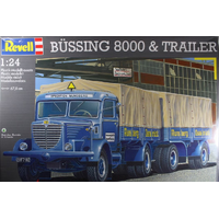 Revell 1/24 Bussing 8000 S13 w/Trailer Platinum Edition Plastic Model Kit