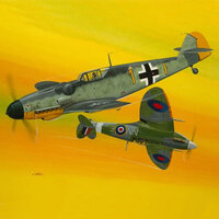 Revell 1/72 Combat Set Bf109G-10 & Spitfire Mk.V
