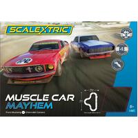 Scalextric Muscle Car Mayhem Slot Car Set