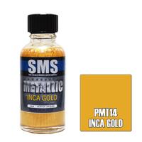 Scale Modellers Supply Metallic Acrylic Lacquer Inca Gold 30ml