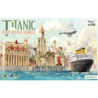 Suyata Titanic - Port Scene & Vehicle Plastic Model Kit SL-002