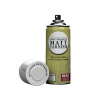 The Army Painter Base Primer - Anti-Shine Matt Varnish - 400ml Spray Paint