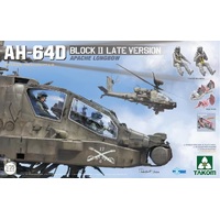 Takom 1/35 AH-64D Attacked Helicopter Apache Longbow Block II Late Version Plastic Model Kit