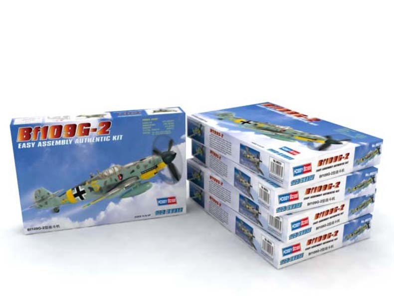 HobbyBoss 1/72 Bf109 G-2 Plastic Model Kit [80223]