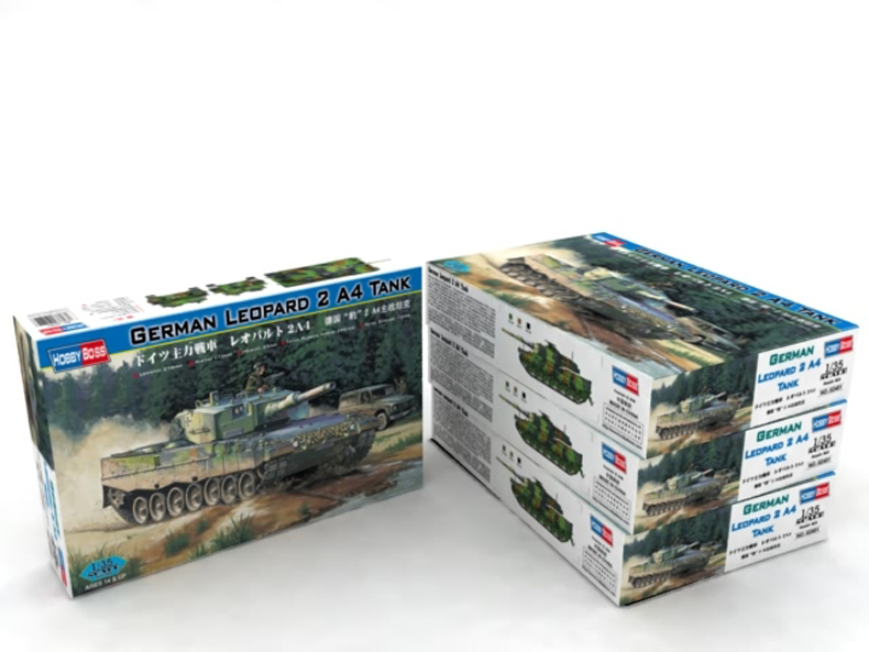 HobbyBoss 1/35 German Leopard 2 A4 tank Plastic Model Kit [82401]