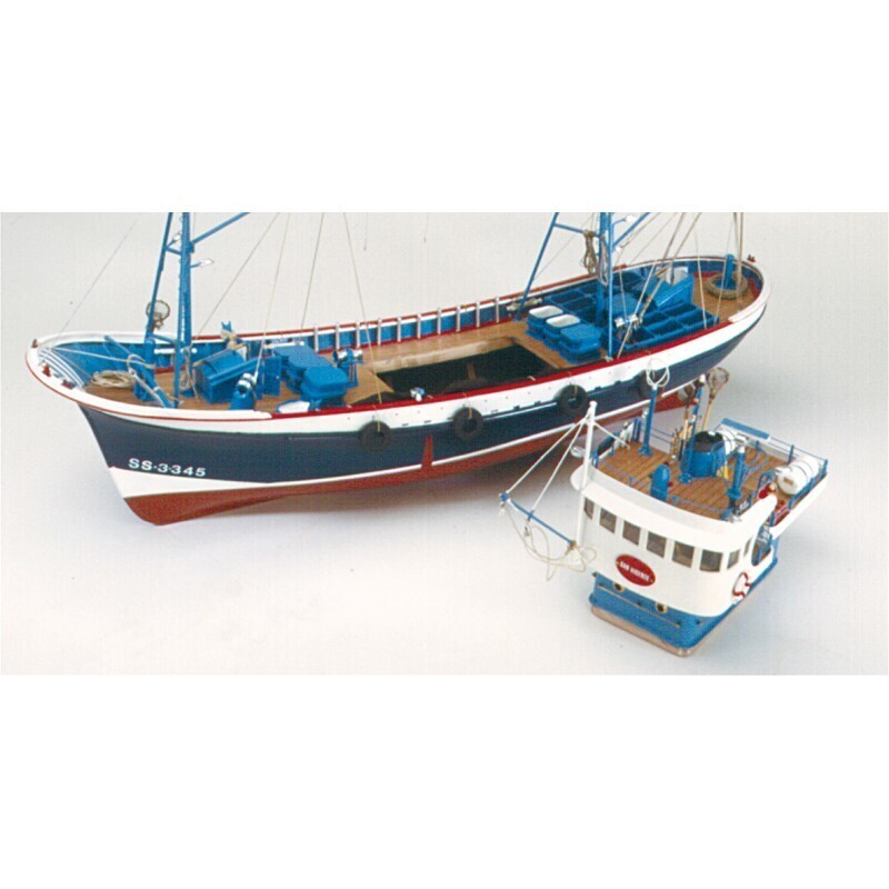 Artesania 1/50 Marina II Fishing Boat Wooden Ship Model [20506